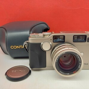 ■ CONTAX G2 レンジファインダー フィルムカメラ Carl Zeiss Planar 2/45 T* レンズ 動作確認済 シャッターOK コンタックスの画像1