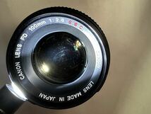 ▽ Canon lens FD 100mm F2.8 s.s.c カメラ レンズ キャノン_画像6