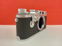 ■防湿庫保管品 使用浅 LEICA IIIf 3f レンジファインダー フィルムカメラ 動作確認済 シャッターOK ボディ ライカ _画像4