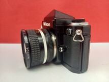 ■防湿庫保管品 美品 Nikon F2 アイレベル フィルム一眼レフカメラ ボディ NIKKOR 20mm F2.8 レンズ 動作確認済 シャッターOK ニコン_画像2