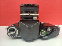 ■防湿庫保管品 美品 Nikon F2 アイレベル フィルム一眼レフカメラ ボディ NIKKOR 20mm F2.8 レンズ 動作確認済 シャッターOK ニコン_画像5