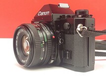 ▼ Canon A-1 New FD 50mm F1.8 シャッター、露出計動作確認済み 一眼レフ フイルムカメラ カメラ キャノン_画像2