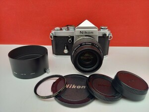■防湿庫保管品 美品 Nikon F2 アイレベル フィルム一眼レフカメラ ボディ Zoom-NIKKOR 28-50/3.5 レンズ 動作確認済 シャッターOK ニコン