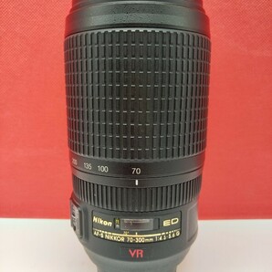 ■防湿庫保管品 Nikon AF-S VR ZOOM NIKKOR 70-300mm F4.5-5.6 G IF-ED カメラ レンズ 動作確認済 ニコンの画像2