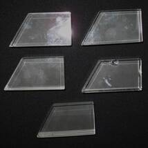 ゆうパック.60サイズ送料記載み　光の屈折実験 ガラスセット　反射実験　ガラス.遊び　小さな傷有り　ガラス飾り.オブジェ（赤枠.樂多我）_画像8