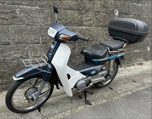 1994年1月　（タイ）ホンダ　スーパーカブ100　HA06　トップケースキャリア　タンデムシート　バイクリアボックス