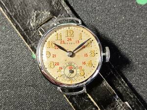 貴重・精工舎・軍用・SEIKO・セイコー・10型・夜光・24H表示・スモセコ・超美品・パリス菅式・SKSケース・OH済