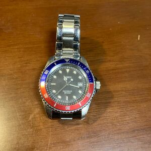 TIMEX( Timex )INDIGLO WR50M Divers watch Pepsi color 