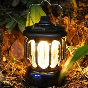 大人気 キャンプ アウトドア ピクニック ランタン 照明 LED ランプ 懐中電灯 usb充電 3つの照明モード 調整可能トーチ ポータブル 屋外