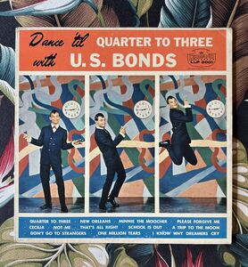 U. S. Bonds 1961 US Original LP Dance 'Til Quarter To Three With U. S. Bonds ... RNB ロカビリー