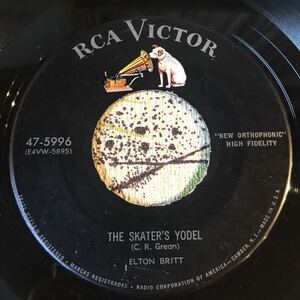 Elton Britt US Original 7inch St.Louis Blues Yodel / Skater's Yodel