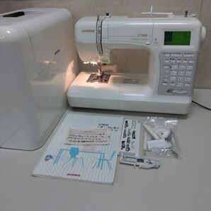 No.071 ジャノメ JANOME コンピューターミシン ミシン コンピュータミシン 文字縫い　漢字縫い　