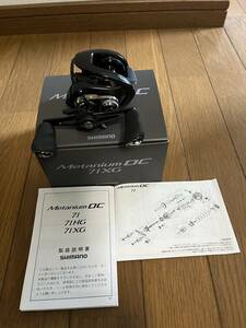 シマノ 24 メタニウム DC 71XG 左ハンドル　中古品　使用回数２回