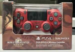 ワイヤレスコントローラー (DUALSHOCK 4) MONSTER HUNTER: WORLD LIOLAEUS EDITION