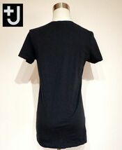 UNIQLO ユニクロ　+Ｊ　ジルサンダーデザイン監修　ヴィンテージ　第一期　半袖Ｔシャツ　黒　Ｍ　USED　春夏_画像5