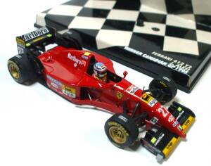 Marlboro★フェラーリ 412T2 アレジ フィギュア改.デカール全貼替 カナダGP★PMA 1/43