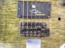 ★FERNANDES エレキギター 6弦 フェルナンデス 弦楽器 本体のみ 動作未確認 シールあり バンド ライブ 現状品 ジャンク 中古品 管理K184_画像5