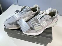 ★未使用品 new balance ニューバランス スニーカー MR993GL グレー made in USA 28cm 箱入り タグ付 メンズ 新品 管理K192_画像1