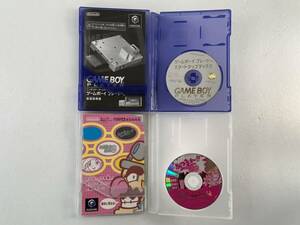 ★Nintendo 任天堂 GAME CUBE ゲームキューブ スタートアップディスク あつまれ！メイドインワリオ 2枚セット ケース付 中古品 管理K224