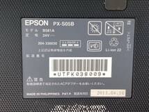 ★動作確認済み EPSON エプソン インクジェットプリンター PX-S05B モバイルプリンター おまけインク付き A4 Wi-Fi 中古品 管理K180_画像10