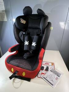* Harness Junior FX Mickey Mouse red DN-1008 child seat junior seat 9kg~36kg ISOFIX present condition goods secondhand goods control K339