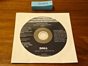 DELL Windows 7 Pro 64bit SP1 インストール用 DVD ディスク