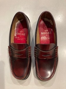 ②【送料込】REGAL リーガル ローファー 23.0cm レディース 通勤 通学 ワイン