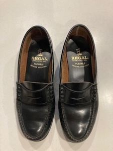 ④【送料込】REGAL リーガル ローファー 23.5cm レディース 通勤 通学 ブラック