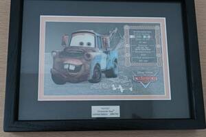 【ACME ARCHIVES LIMITED】DISNEY　Cars　カーズ　"MATER CHARACTER KEY"750枚限定