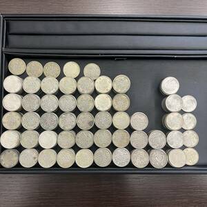  small #7987A [1 jpy start ] 100 jpy silver coin 459 sheets / face value 45900 jpy gross weight approximately 2197.72g..385 sheets / phoenix 20 sheets /. wheel 54 sheets coin silver coin 