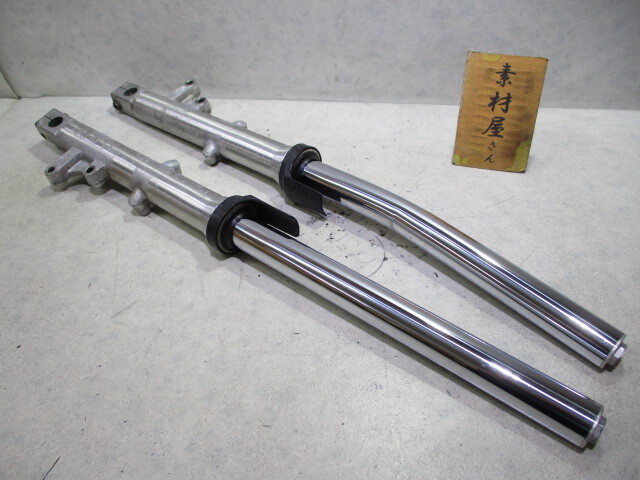 絶版バイクメンテ] カワサキGPz900R Ninja改：フロントフォーク