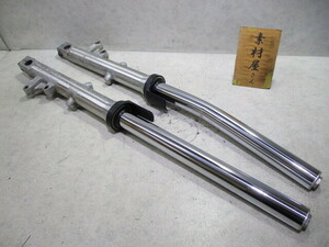 4★ゼファーχ用フロントフォーク左右507　純正.41φ.62mm.カイ.ZR400G.G2～G6?.検）ZEPHYR400.GPZ900R.ZRX400.II.ZZR400.N.K.