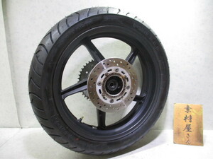 4★VTR250用リアホイール508　純正.めくれ無.MC33.FI?.タイヤ.’22年製.PIRELLI.〔検索用〕CBR250R.MC41.CBR250RR.150.CB250F.MC43