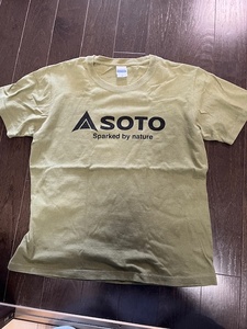 美品　SOTO　Tシャツ　限定　カーキグリーン Mサイズ　SOTO 7.1オンス ヘヴィーウェイト Tシャツ