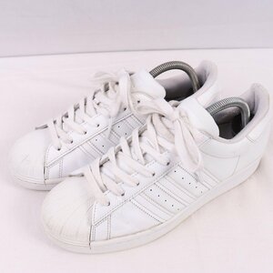 SUPERSTAR 25.5cm/adidas スーパースター アディダス スニーカー 白 ホワイト 中古 古着 メンズ ad5059