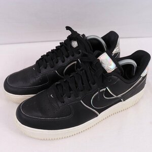 AIR FORCE 1 '07 LV8 26.0cm /NIKE エアフォース1 '07 LV8 ナイキ ナイキ 古着 中古 黒 ブラック シルバー 白 メンズ スニーカー xx8258