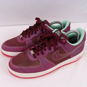 AIR FORCE 1 30.0cm /NIKE военно-воздушные силы 1 Nike Nike б/у одежда б/у Cherry дерево изумруд зеленый мужской спортивные туфли xx8252