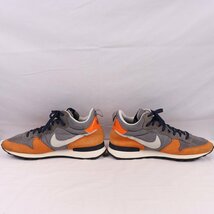 INTERNATIONALIST MID 27.0cm /NIKE インターナショナリストミッド ナイキ 古着 中古 グレー 紺 オレンジ メンズ スニーカー xx8273_画像6