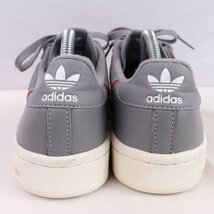 CONTINENTAL 80 25.0cm/adidas コンチネンタル 80 アディダス スニーカー グレー 灰色 白 中古 古着 メンズ ad5115_画像2