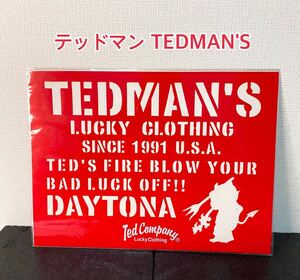  【新品】テッドマン TEDMAN'S ／ ステンシルシート ネコムック 1058 デイトナ・ブロス Vol.002 特別付録　A80