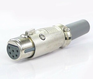 ITT Canon XLR6-11C XLR type женский штекер x10 шт 