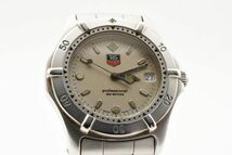 【1円】 TAG Heuer タグホイヤー プロフェッショナル200ｍ メンズ グレー文字盤 WE1111 クォーツ 38ｍｍ 稼働品 中古品 79889918_画像2