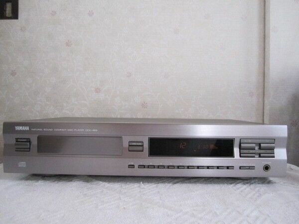 YAMAHA CDプレーヤー CDX-493 チタンカラー おまけリモコン付