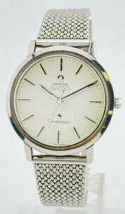 [ Omega 1 jpy ~] [OMEGA] Constellation silver Chrono meter wristwatch AT operation men's U90A54