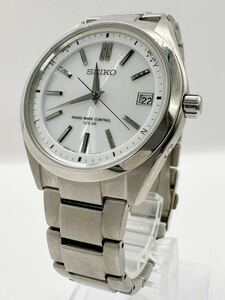 【セイコー1円〜】SEIKO 7B24-0BH0 ソーラー ブライツ 腕時計 メンズ 稼動品 中古 8429T