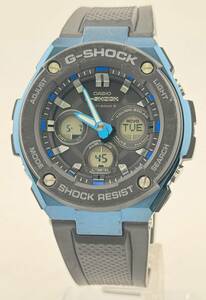 「カシオ　1円～」　「CASIO」　GST-W300G　ジーショック　タフソーラ　腕時計　稼働　メンズ　E9181