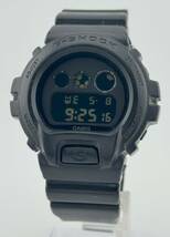 「カシオ　1円～」　「CASIO」　DW-6900BB　ジーショック　ブラック　デジタル　腕時計　クォーツ　稼働　メンズ　L8887_画像1