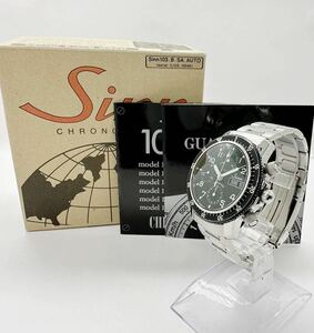 [ Gin 1 иен ~]* прекрасный товар SINN 103.B.SA.AUTO справка обычная цена ¥638,000 хронограф наручные часы мужской работа товар б/у BBH8812