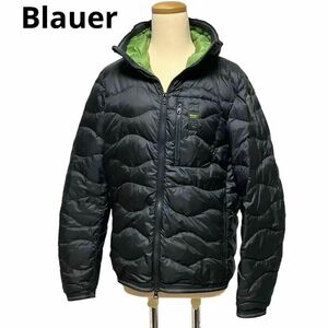 Blauer ブラウアー　ダウンジャケット　レディース ブラック　グリーン　M