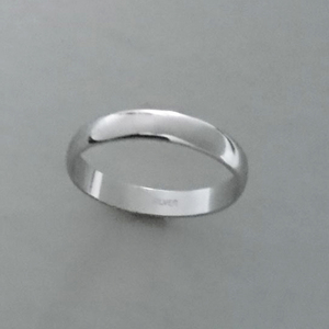 [9 номер ] серебряный 925 простой кольцо /SILVER925 сделано в Японии поверхность кольца серебряное кольцо женский мужской унисекс 